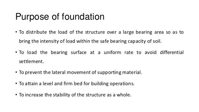 What is the Purpose of The Foundation