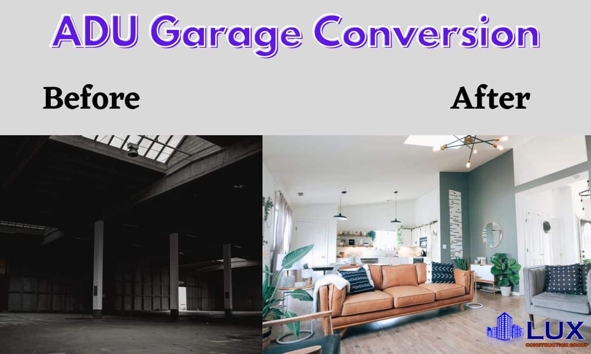 ADU Garage Conversion