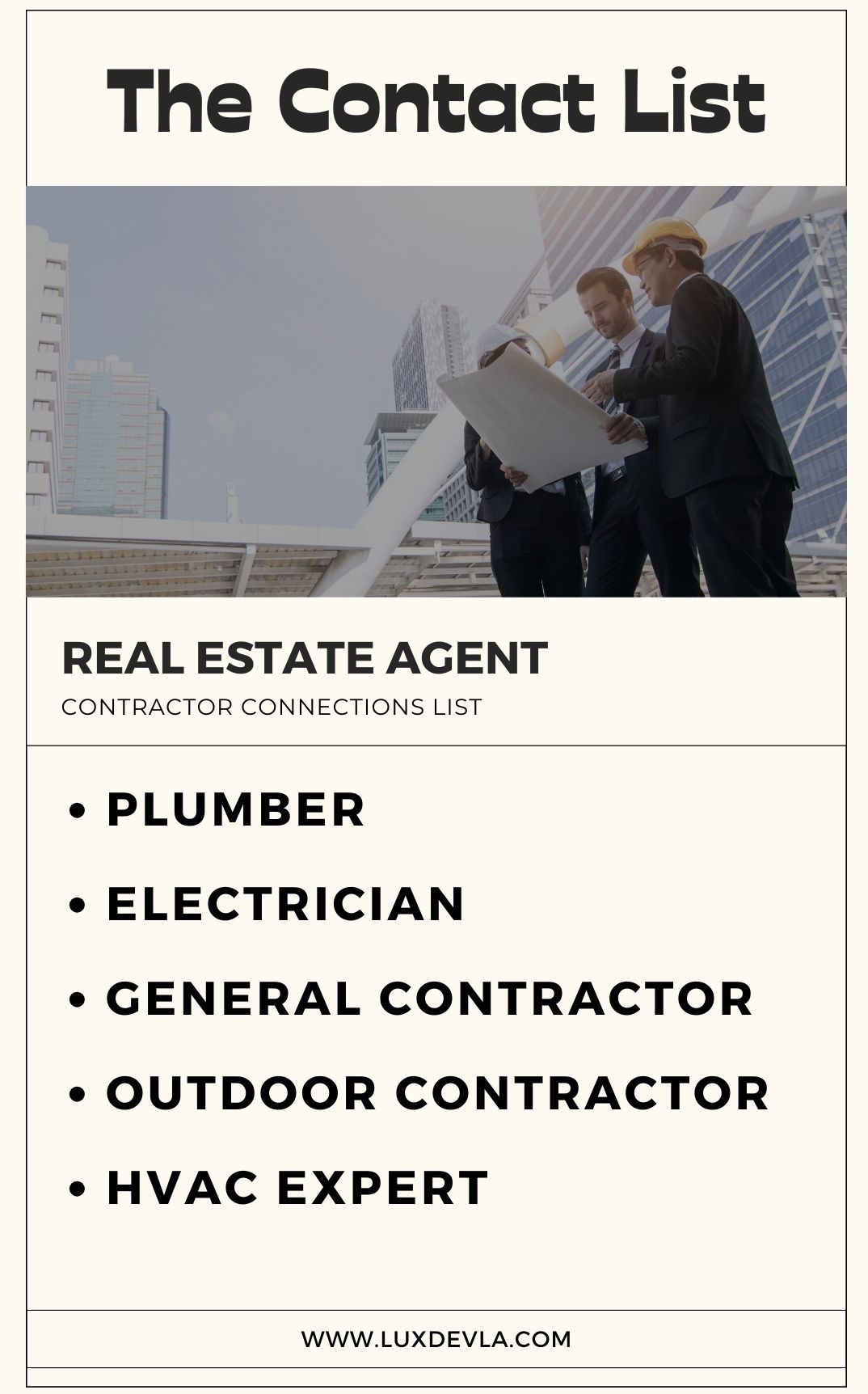 5 Contractors Every Real Estate Agent Needs to Know