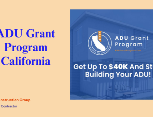 What is The $40,000 Grant in California for ADU?